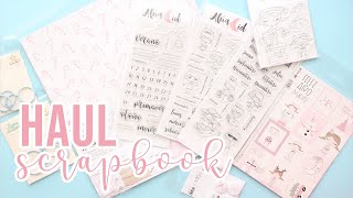 HAUL de MATERIAL de SCRAPBOOK | SCRAPBOOK