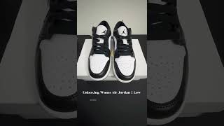 Panda Air Jordan 1 Low Unboxing White/Black | Jordan Panda #panda #jordanpanda