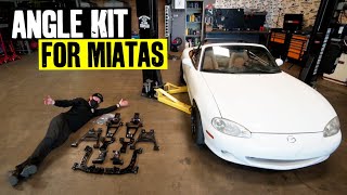 FULL Suspension Re-do on Dan’s Drift/Grip Miata. AKA 5 Things Dan Hates About Miatas