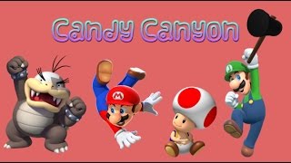 Mario Plush Adventures: Candy Canyon