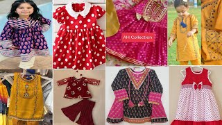 Baby girl casual wear dress designs// beautiful  baby girl frock designs ideas 2023