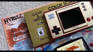 Game and Watch Mario 35th Anniversary Unboxing