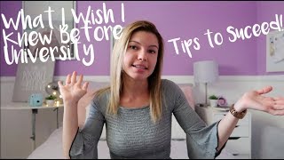 What I Wish I Knew Before College/University | College Tips and Advice