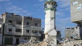 Ramadan Gaza masjids Destroyed - 2010