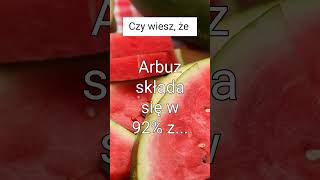 Nawadniający ARBUZ 🍉#shorts