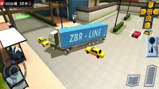 DAF XF Freight Truck Driving - Truck Parking Game - Shopping Mall Car Parking - Android Gameplay