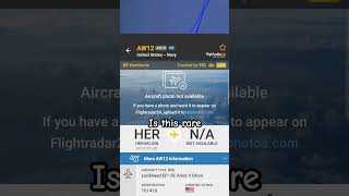 is this rare #aviation #airplane #plane #flightradar24 #rare #shorts