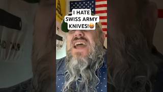 I HATE VICTORINOX SWISS ARMY KNIVES! 🇨🇭⚔️🤬 #youtubeshorts #blade #edc