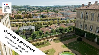 Visite de la préfecture du Gers pour les Journées Européennes du Patrimoine