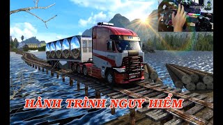 Đầu kéo Mỹ cực ngầu trinh phục hành trình Nguy Hiểm #truck365ets2