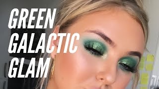 GREEN GALACTIC GLAM | AMY WRIGHT