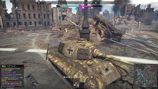 War Thunder - Arcade Battles - Tiger II (H) - 6 Kills.