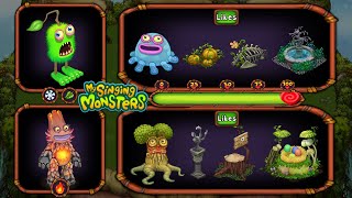 ALL Monster's Likes in My Singing Monsters | Which makes monsters reaching 100% happiness