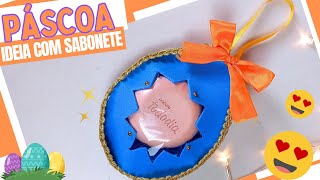 Linda ideia para Páscoa com Sabanote 😍 lembrancinha fácil de eva - venda em casa  #páscoa @Juhlilas