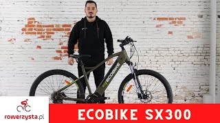 Ecobike SX300 - Polski rower górski z napędem elektrycznym.