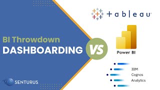 Dashboarding Comparison: Tableau, Power BI & Cognos