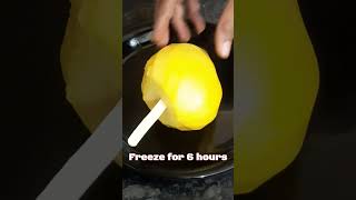 Mango chocolate ice-cream recipe #shorts #youtubeshorts #viral #mangoicecream