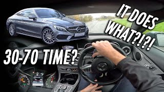 2017 MERCEDES C200 COUPE DRIVING POV/REVIEW // BORING?