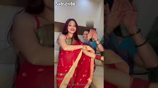 ❤❤SAREE Back Pose Lover❤❤ #saree #shorts #youtube #navel #backpose #trending