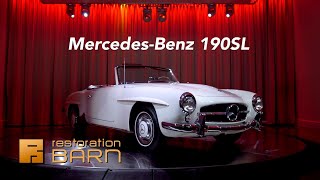 Beautiful 1961 Mercedes-Benz 190SL inside The Lab at Prestige Imports.