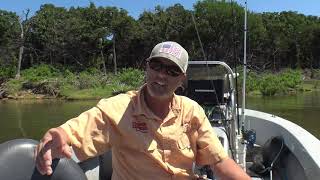 Lake Texoma Late May Topwater Striper Action-Lake Texoma Fishing Guides Report