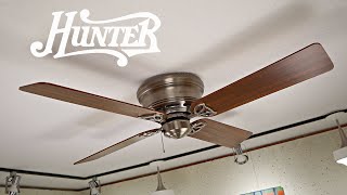 Hunter Low Profile III Ceiling Fan | Studio Remake