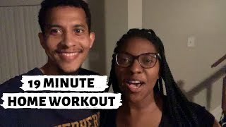 19 MINUTE HOME WORKOUT | VEDA FAT BURNER 😭😭