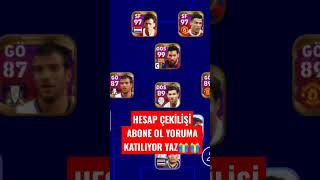 HESAP ÇEKİLİŞİ 🎁🎁 #efootball #pes #shorts #pes2021 #pesmobile #efootball2023 #fypシ #keşfetteyiz