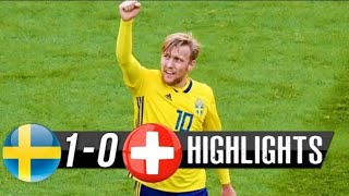 Suède vs Suisse 1-0 : Résumé et tout les buts / Highlights ( Live Réaction ) Switzerland vs Sweden