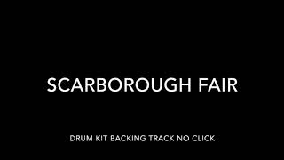 Scarborough Fair Drum Kit Backing Track No Click