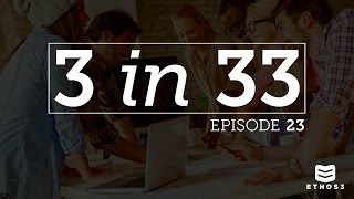 Scott Schwertly of Ethos3 - 3 in 33 - Episode 23 - Presentation Productivity