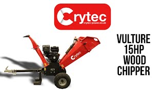 Crytec 15hp Wood Chipper