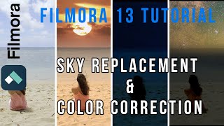 Filmora Tutorial Sky Replacement