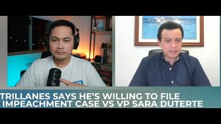 Former Sen Trillanes: Impeach VP Sara Duterte