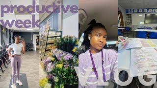 VLOG | *PRODUCTIVE* week in my life (routines , balancing school & life , gym , life updates)