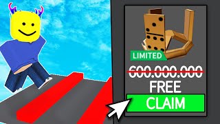 This ROBLOX Obby Actually Gives A FREE DOMINO CROWN?! 😱| ROBLOX