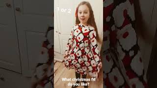 What christmas outfit do you like more?