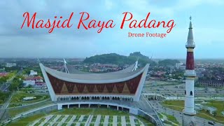 Masjid Raya Sumatra Barat || Drone || Drone Dji Footage.