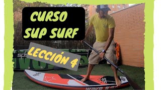 SUP SURFING TUTORIAL. Lección 4. CLAVAR CANTOS.