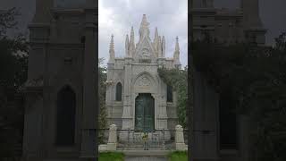 This mausoleum was open!!! #shorts