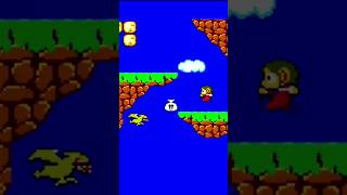 Alex kid in miracle world on Sega master system #short #shorts #sega #segamastersystem #retrogaming