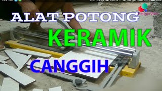 Cara memotong keramik dengan alat pemotong keramik