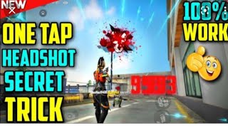 FREE FIRE ONE TAP HEADSHOT HACK 2022  1vs 1