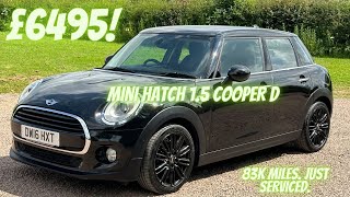 Mini Hatch 1.5 D Cooper Euro 6 (s/s). Lovely Specification!