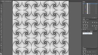 Tutorial: How to Draw Op Art, Swirl, Art Deco in Adobe Illustrator