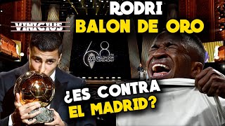 Así fue como Rodri le arrebató el balón de oro a Vinicius Jr