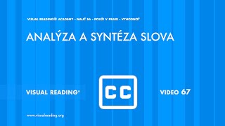 Video 67 - Analýza a syntéza slova (edukačné ciele)