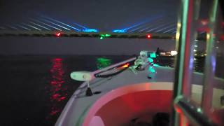 Incredible Night Vision Footage of Indian River Inlet at Night!