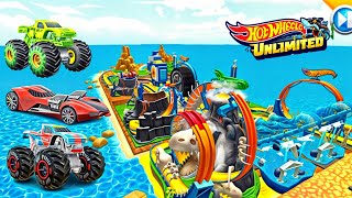 Hot Wheels Unlimited 2 - Brave the thrills on my Hot Wheels dangerous stunt track!"