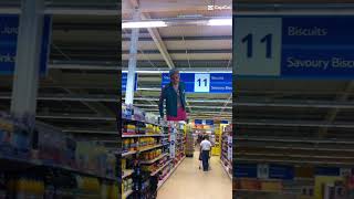 ME IN TESCO #comedy #funny #memes #viral #tesco #british #petedavidson #capcut